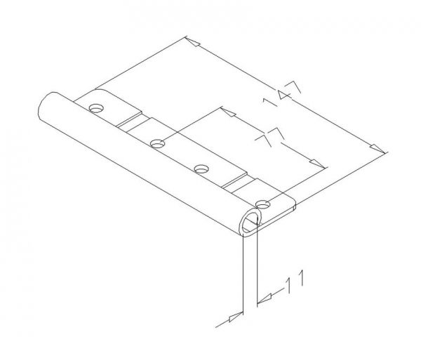 Flexiforce 447DOUB hjólhaldari