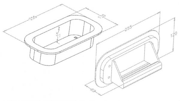 Flexiforce 640T plasthandfang á fleka