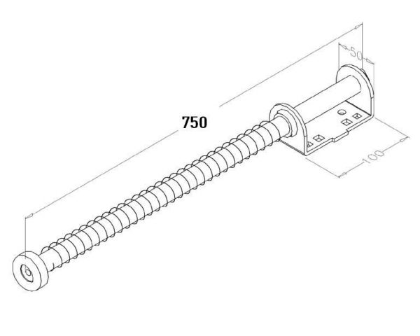 Flexiforce 719EPS-750 endastoppgormur